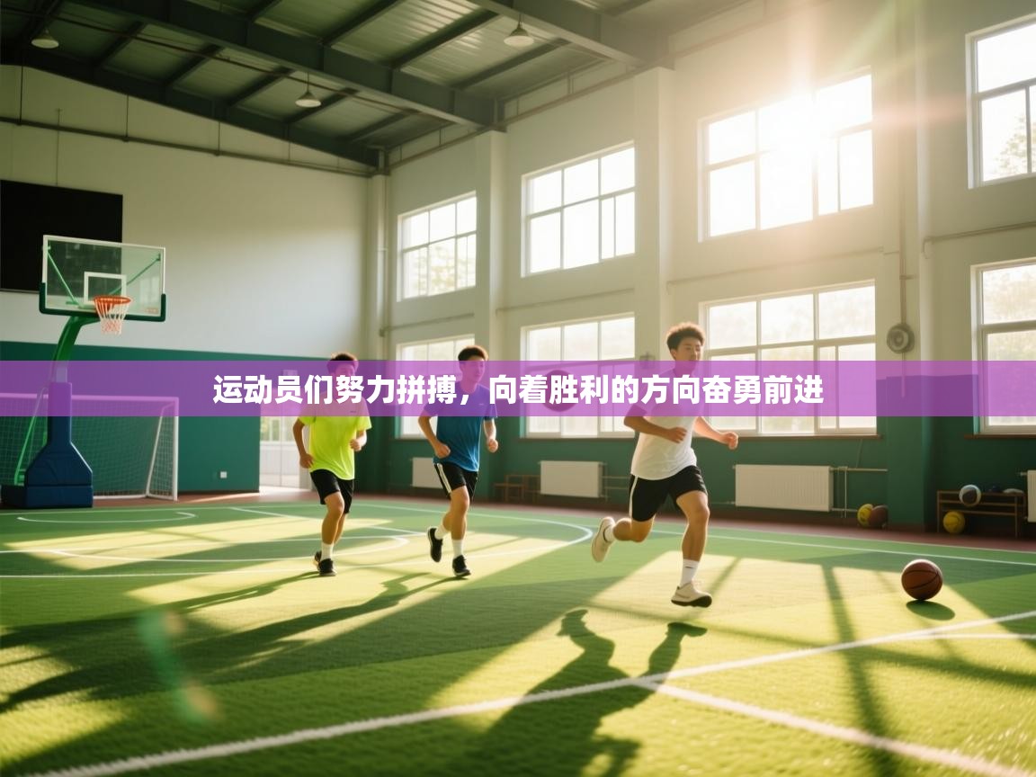 运动员们努力拼搏，向着胜利的方向奋勇前进  第1张